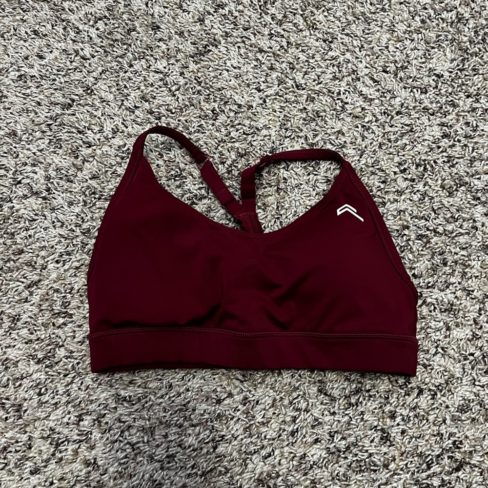 Oner Active Deep Red Sports Bra